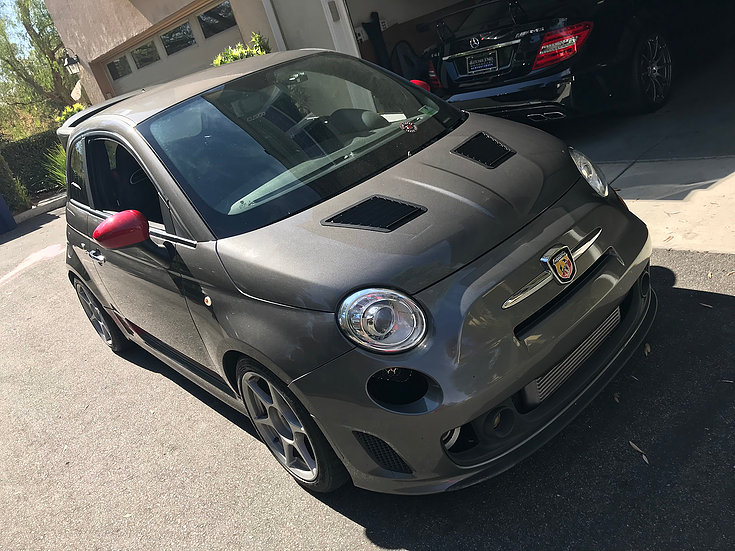 Hood Louver Kit Fiat 500 Abarth Verus Engineering